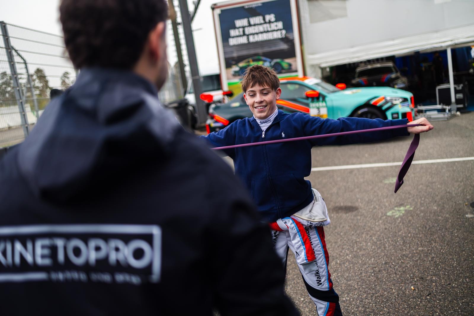 Motorsport Medizin – Kinetopro am Rennwochenende